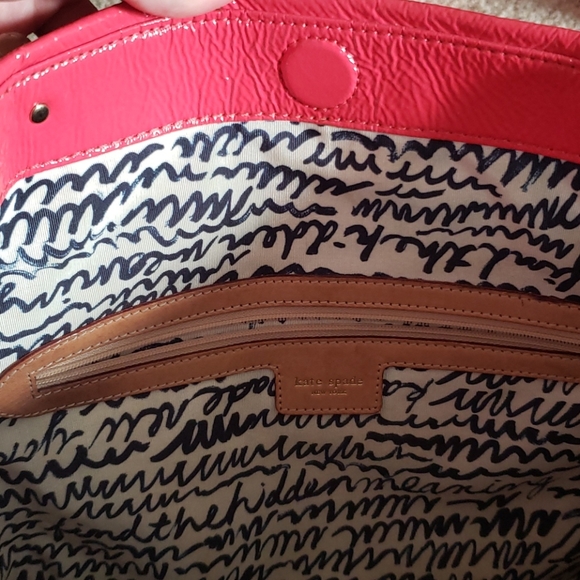 Kate Spade hot pink leather bag - Picture 7 of 9